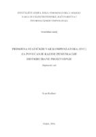 prikaz prve stranice dokumenta Primjena statičkih VAR kompenzatora (SVC) za povećanje razine penetracije distribuirane proizvodnje