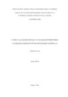 prikaz prve stranice dokumenta Utjecaj zasjenjenja na karakteristike tankoslojnih fotonaponskih modula
