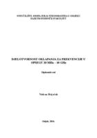 prikaz prve stranice dokumenta Djelotvornost oklapanja za frekvencije u opsegu 20 MHz - 10 GHz