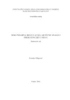 prikaz prve stranice dokumenta Sekundarna regulacija aktivne snage i frekvencije u EES-u