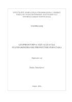 prikaz prve stranice dokumenta Geoprostorna vizualizacija standardiziranih prometnih podataka