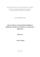 prikaz prve stranice dokumenta Izrada uređaja i programske podrške za mjerenje parametara treninga za ugradnju u hokej pak