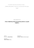 prikaz prve stranice dokumenta Sustav daljinskog elektroenergetskog nadzora u zgradi FERIT-a