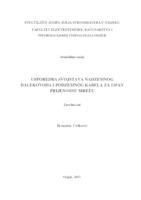 prikaz prve stranice dokumenta Usporedba svojstava nadzemnog dalekovoda i podzemnog kabela za 110 kV prijenosnu mrežu