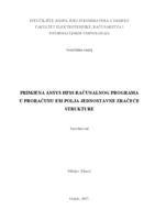 prikaz prve stranice dokumenta Primjena ANSYS HFSS računalnog programa u proračunu EM polja jednostavne zračeće strukture