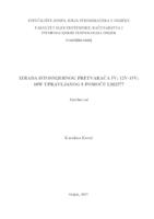 prikaz prve stranice dokumenta Izrada istosmjernog uzlaznog pretvarača 5V; 12V-15V; 10W upravljanog s pomoću LM2577