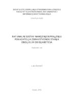 prikaz prve stranice dokumenta Računalni sustav namijenjen praćenju pokazatelja zdravstvenog stanja oboljelih od dijabetesa