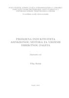 prikaz prve stranice dokumenta Promjena induktiviteta asinkronog motora za vrijeme direktnog zaleta