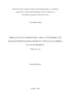 prikaz prve stranice dokumenta Prikaz stanja prostora oko automobila iz različitih pogleda pomoću sustava kamera na automobilu