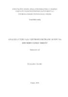 prikaz prve stranice dokumenta Analiza utjecaja vjetroelektrane snage 10 MW na distribucijsku mrežu