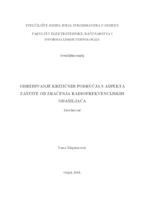 prikaz prve stranice dokumenta Određivanje kritičnih područja s aspekta zaštite od zračenja radiofrekvencijskih odašiljača