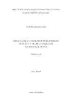 prikaz prve stranice dokumenta Regulacija u elektroenergetskom sustavu s velikim udjelom vjetroelektrana
