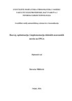 prikaz prve stranice dokumenta Razvoj, optimizacija i implementacija dubokih neuronskih mreža na FPGA