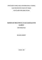 prikaz prve stranice dokumenta Mjerenja prigušenja na koaksijalnom kabelu (gušenje, podaci proizvođača, proračun, mjerenja i usporedba svih podataka za različite vrste kablova)