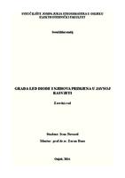 prikaz prve stranice dokumenta Građa LED dioda i njihova primjena u javnoj rasvjeti