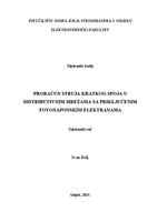 prikaz prve stranice dokumenta Proračun struja kratkog spoja u distributivnim mrežama sa priključenim fotonaponskim elektranama