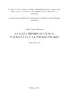 prikaz prve stranice dokumenta Analiza hipodoncije kod pacijenata u kliničkoj praksi