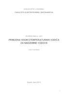 prikaz prve stranice dokumenta Primjena visokotemperaturnih vodiča za nadzemne vodove