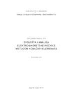 prikaz prve stranice dokumenta Svojstva i analiza elektromagnetske kočnice metodom konačnih elemenata