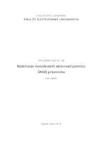 prikaz prve stranice dokumenta Nadziranje ionosferskih aktivnosti pomoću GNSS prijemnika