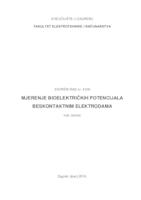 prikaz prve stranice dokumenta Mjerenje bioelektričkih potencijala beskontaktnim elektrodama