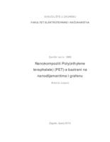 prikaz prve stranice dokumenta Nanokompoziti Poly(ethylene terephthalate) (PET)-a bazirani na nanodijamantima i grafenu