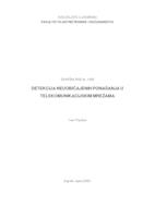 prikaz prve stranice dokumenta Detekcija neuobičajenih ponašanja u telekomunikacijskim mrežama