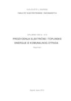 prikaz prve stranice dokumenta Proizvodnja električne i toplinske energije iz komunalnog otpada