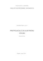 prikaz prve stranice dokumenta Pretpojačalo za električku violinu
