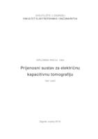 prikaz prve stranice dokumenta Prijenosni sustav za električnu kapacitivnu tomografiju