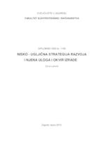 prikaz prve stranice dokumenta Nisko-ugljična strategija razvoja i njena uloga i okvir izrade