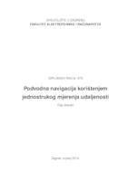 prikaz prve stranice dokumenta Podvodna navigacija korštenjem jednostrukog mjerenja udaljenosti