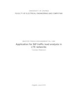 prikaz prve stranice dokumenta Razvoj aplikacije za analizu SIP prometnog opterećenja u mrežama LTE
