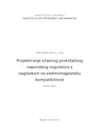 prikaz prve stranice dokumenta Projektiranje silaznog prekidačkog naponskog regulatora s naglaskom na elektromagnetsku kompatibilnost