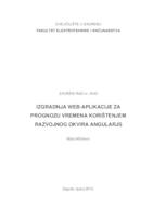 prikaz prve stranice dokumenta Izgradnja web-aplikacije za prognozu vremena korištenjem razvojnog okvira AngularJS