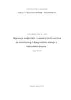 prikaz prve stranice dokumenta Mjerenja električkih i neelektričkih veličina za monitoring i dijagnostiku stanja u hidroelektranama