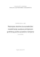 prikaz prve stranice dokumenta Razvojna okolina za suradničko modeliranje sustava primjenom grafičkog jezika posebne namjene