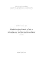 prikaz prve stranice dokumenta Modeliranje gibanja pčele u simulatoru biohibridnih sustava