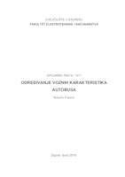 prikaz prve stranice dokumenta Određivanje voznih karakteristika autobusa