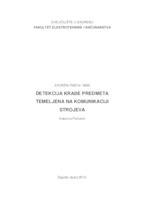 prikaz prve stranice dokumenta Detekcija krađe predmeta temeljena na komunikaciji strojeva