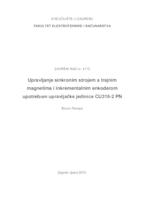 prikaz prve stranice dokumenta Upravljanje sinkronim strojem s trajnim magnetima i inkrementalnim enkoderom upotrebom upravljačke jedinice CU310-2 PN