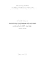 prikaz prve stranice dokumenta Povezivanje na globalne distribucijske sustave turističkih usluga