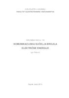 prikaz prve stranice dokumenta Komunikacijska sučelja brojila električne energije