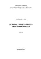 prikaz prve stranice dokumenta Detekcija prisustva objekta kapacitivnom metodom