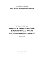 prikaz prve stranice dokumenta Dodavanje podrške za izvršne datoteke Linuxa u Cuckoo okruženju za dinamičku analizu