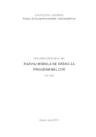 prikaz prve stranice dokumenta Razvoj modela NE Krško za program MELCOR