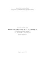 prikaz prve stranice dokumenta Razvojno okruženje za očitavanje RFID identifikatora