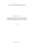 prikaz prve stranice dokumenta Utjecaj radiofrekvencjskih smetnji na elektroničke sustave u automobilima