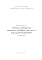 prikaz prve stranice dokumenta Optimizacija povećavanja propusnosti kombinacijskih mreža evolucijskim algoritmima