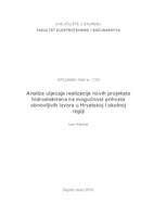 prikaz prve stranice dokumenta Analiza utjecaja realizacije novih projekata hidroelektrana na mogućnost prihvata obnovljivih izvora u Hrvatskoj i okolnoj regiji